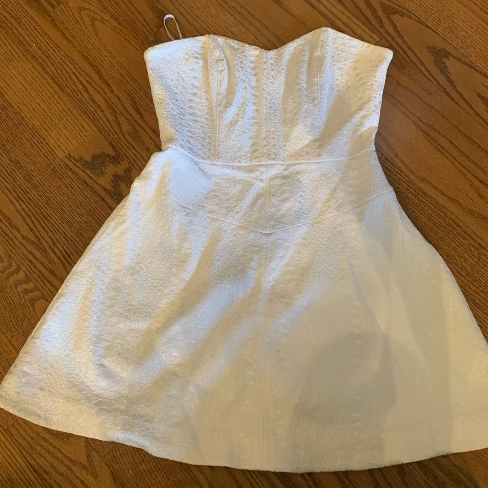 White Bebe dress